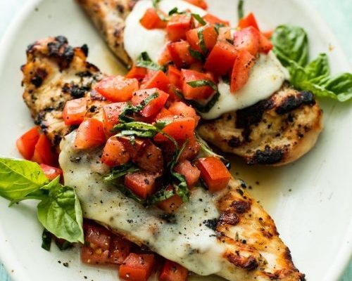 Grilled Bruschetta Chicken