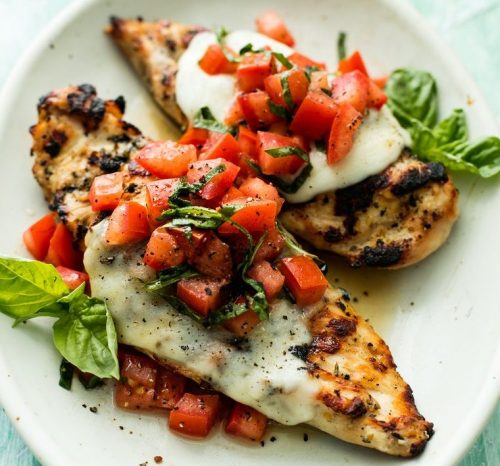 Grilled Bruschetta Chicken