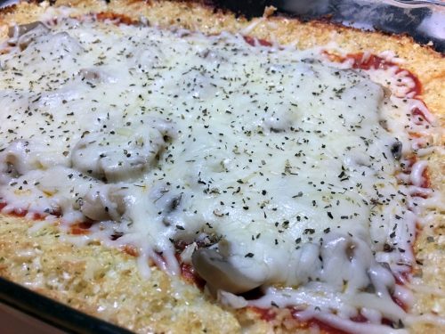 Deep Dish Cauliflower Pizza