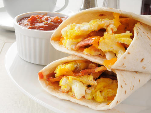 California Breakfast Burrito