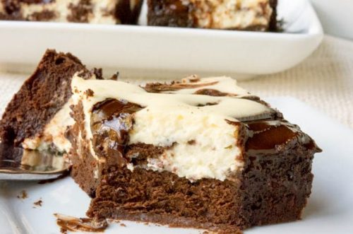 Cheesecake Brownies