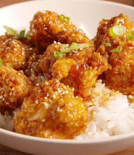 General Tso Cauliflower