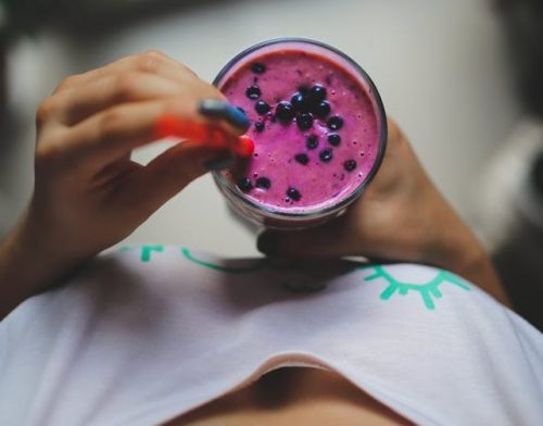 Blackberry Protein Smoothie