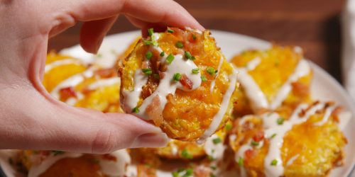 Bacon Ranch Cauliflower Bites