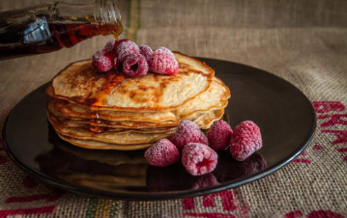 Almond Protein Pancakes